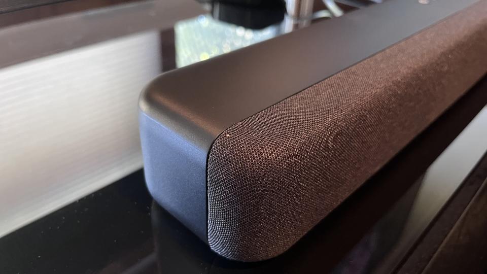 Amazon Fire TV Soundbar close up