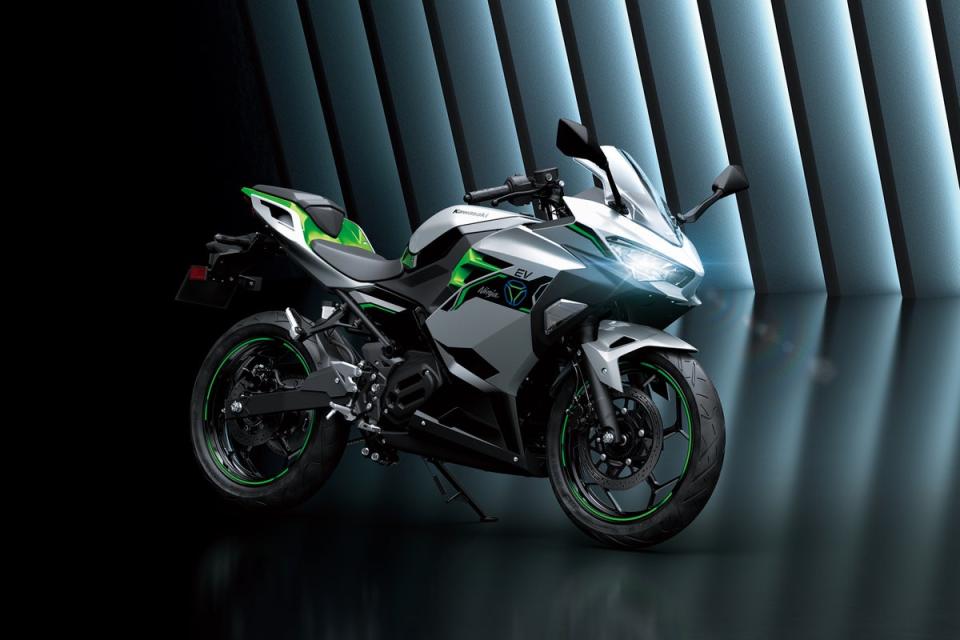 The electiric Kawasaki Ninja