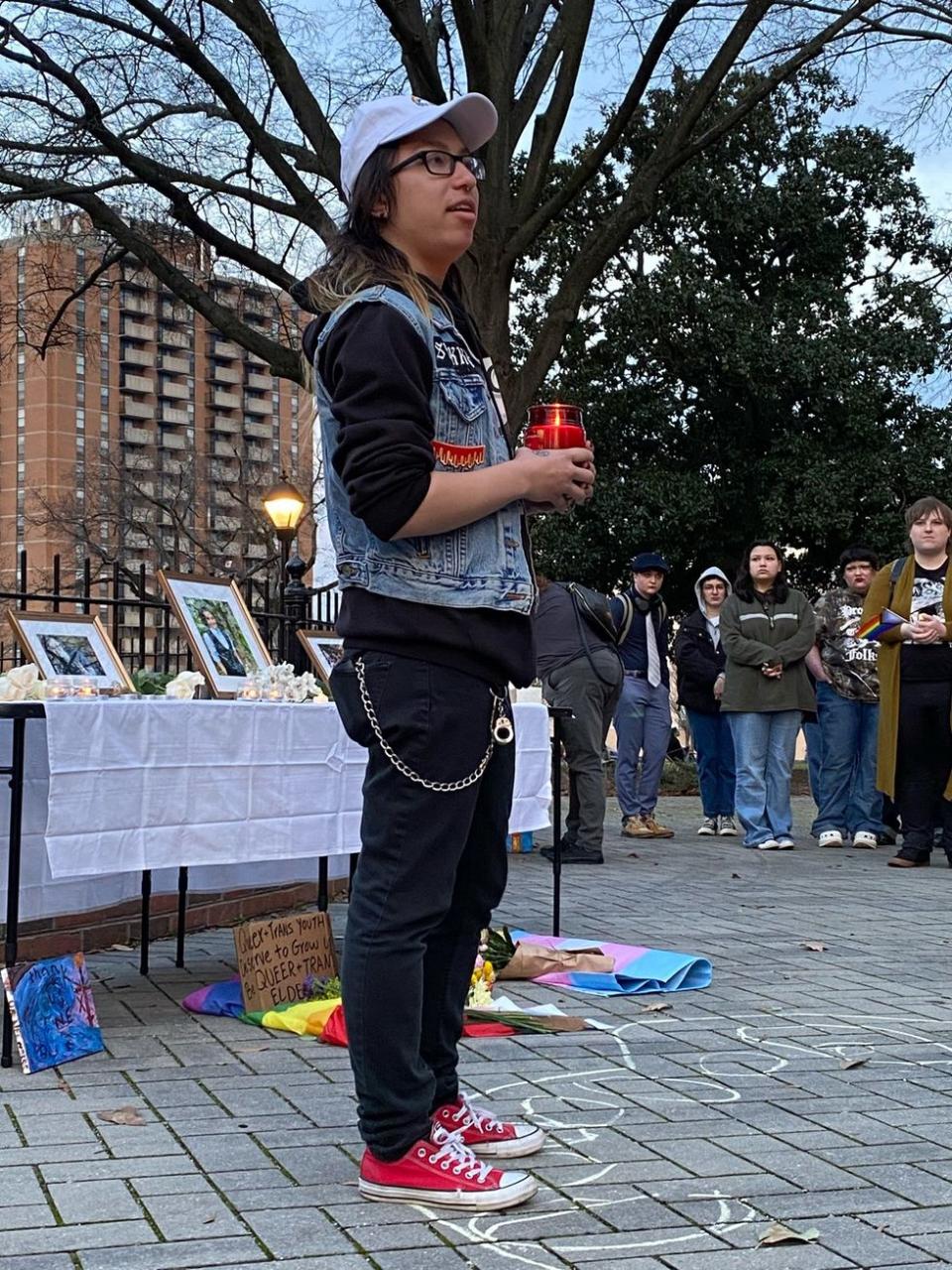 Nex Benedict murdered transgender nonbinary twospirit teen candlelight vigils across the country