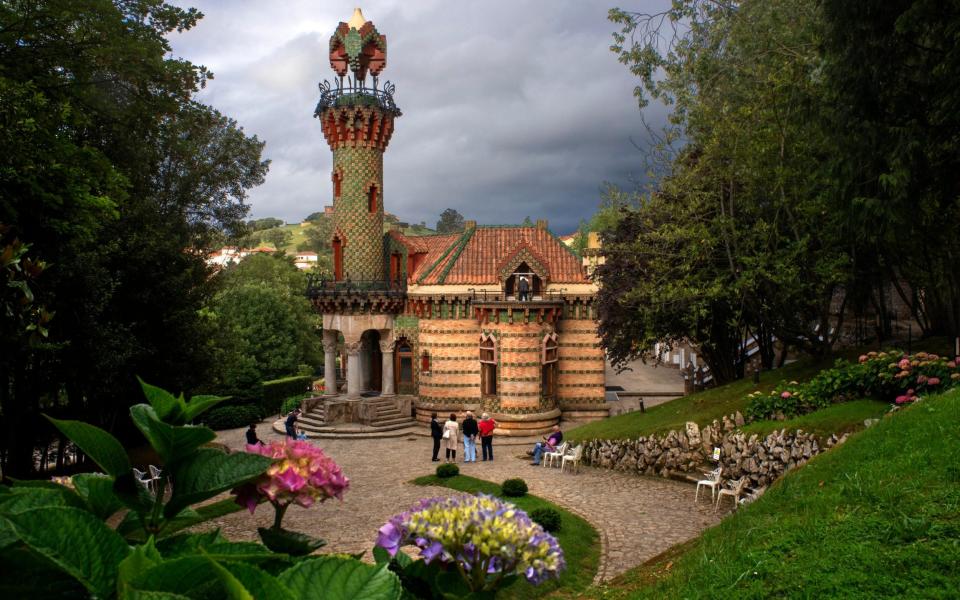 Capricho de Gaudi in the village of Comillas is one of the stops of El Transcantabrico - VW Pics