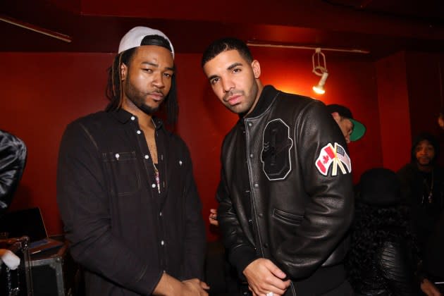 PartyNextDoor and Drake attend Party Next Door Live at S.O.B.'s on October 23, 2014, in New York City - Credit: Johnny Nunez/WireImage