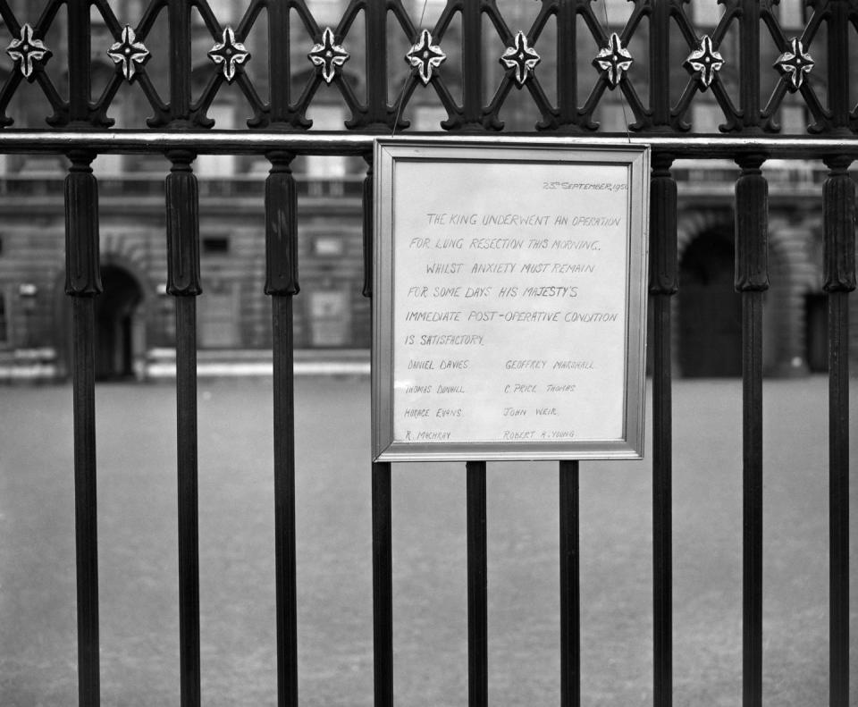 royalty king george vi operation buckingham palace, london