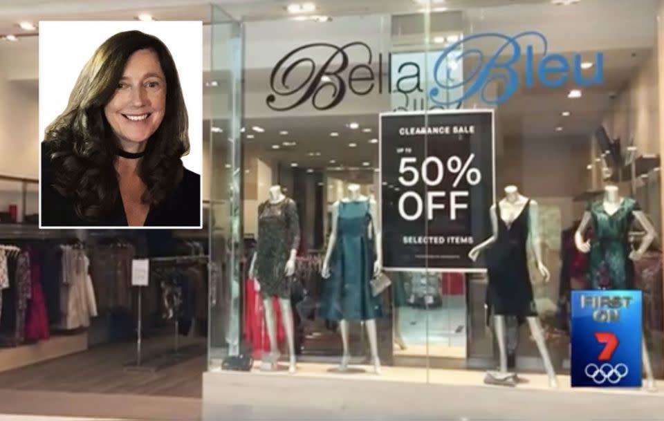 Concerns grew after Karen Ristevski didn’t show up to work at her store, Bella Bleu boutique in Taylors Lakes. Photo: 7 News