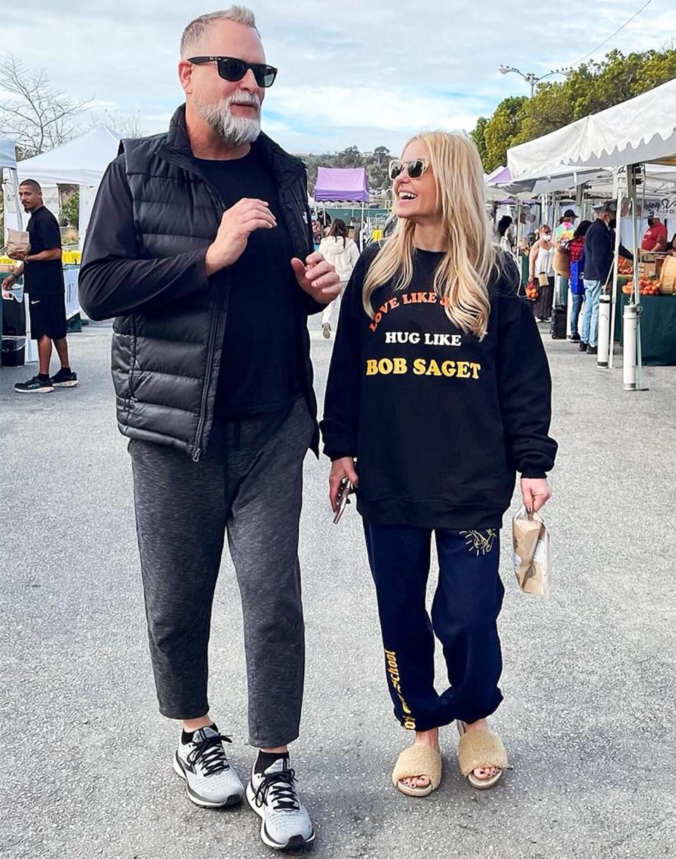 Dave Coulier and Candace Cameron Bure