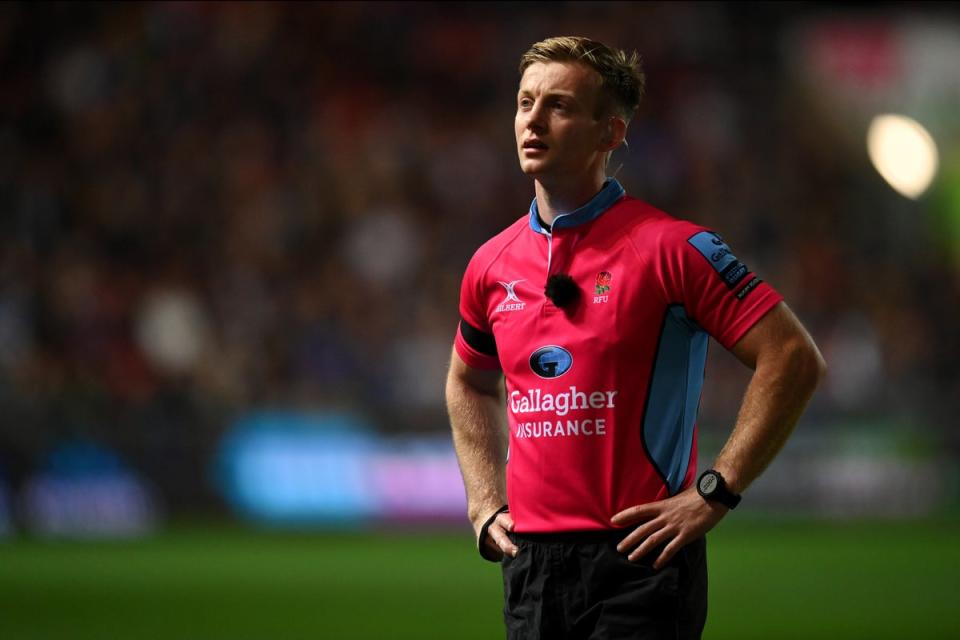 Referee Christophe Ridley was not asked to review the incident (Getty Images)
