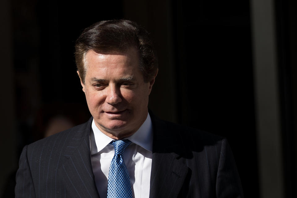Paul Manafort was convicted on eight counts&nbsp;related to tax and bank fraud and failure to report foreign accounts. (Photo: Drew Angerer via Getty Images)