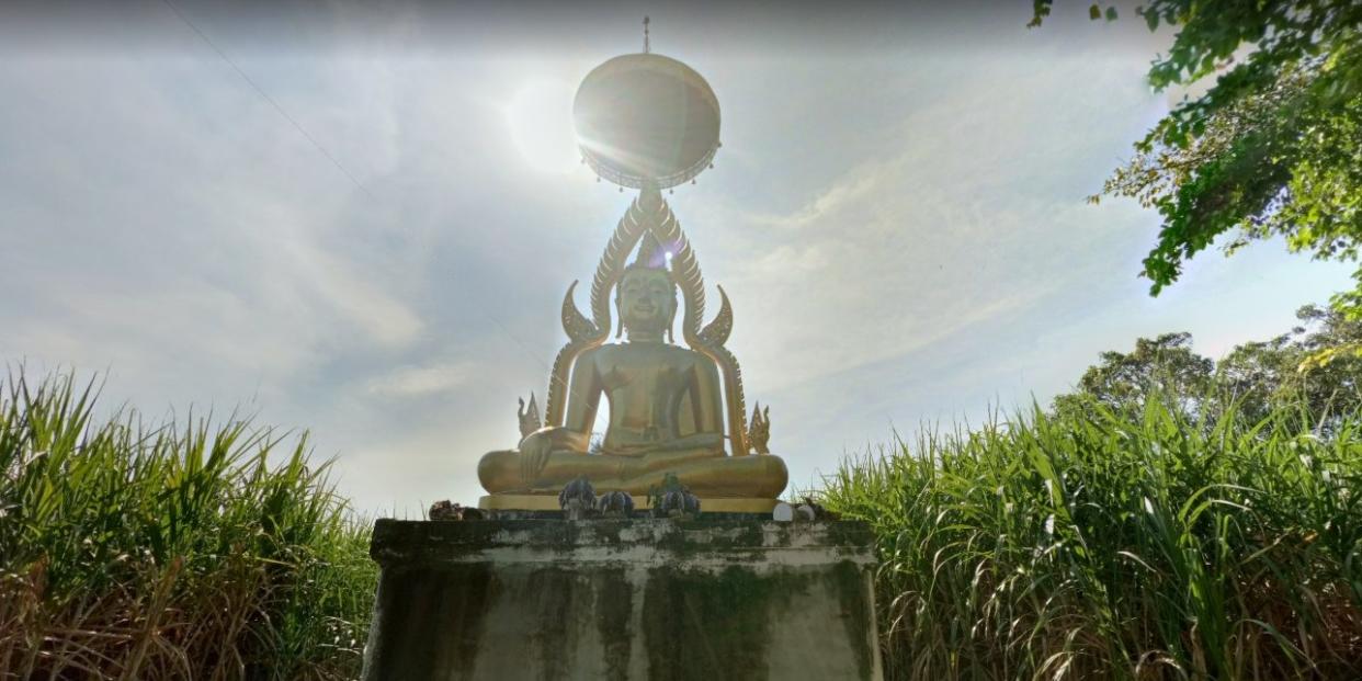aliens buddha thailand