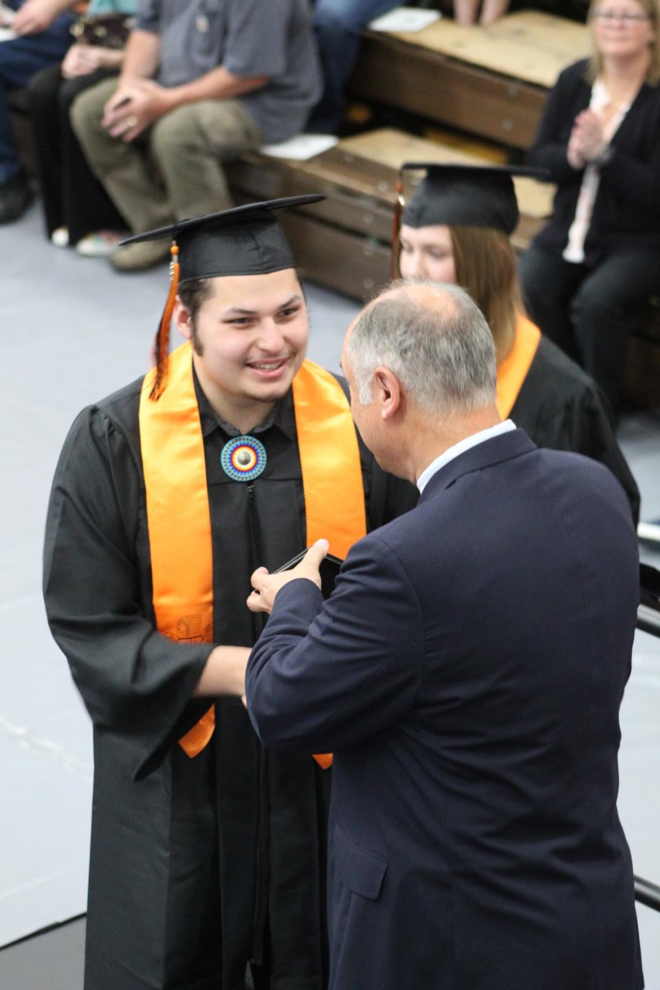 Many of Paul Clark's favorite memories as Cheboygan Area Schools' superintendent has been participating in graduation ceremonies and seeing students complete their high school careers.