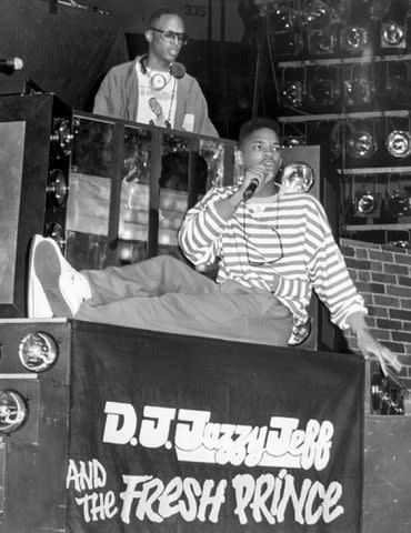 <p>Al Pereira/Michael Ochs Archives/Getty</p> DJ Jazzy Jeff and the Fresh Prince