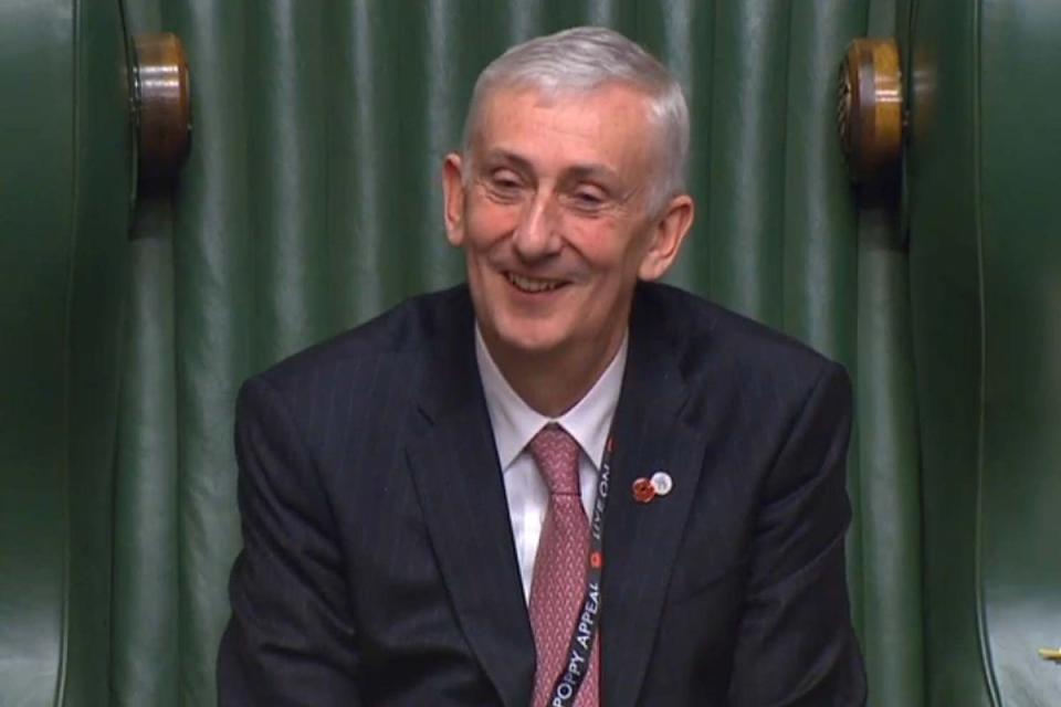 Lindsay Hoyle was elected as Commons Speaker in 2019