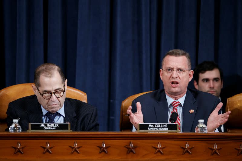 House Judiciary Committee impeachment markup hearing