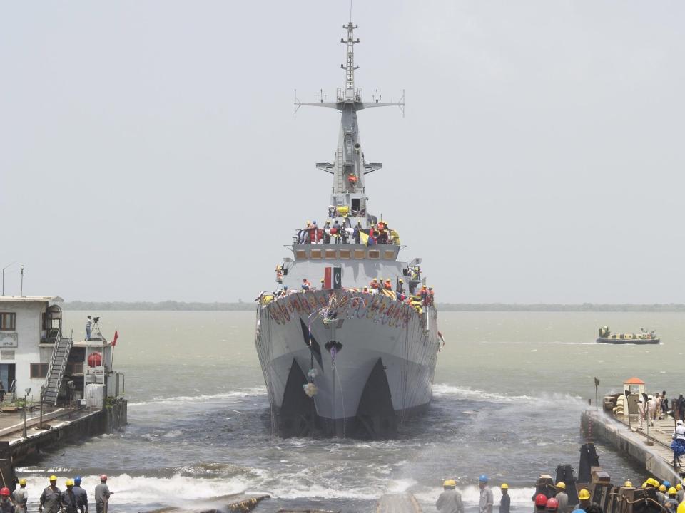 China Pakistan Zulfiqar class F-22P frigate navy