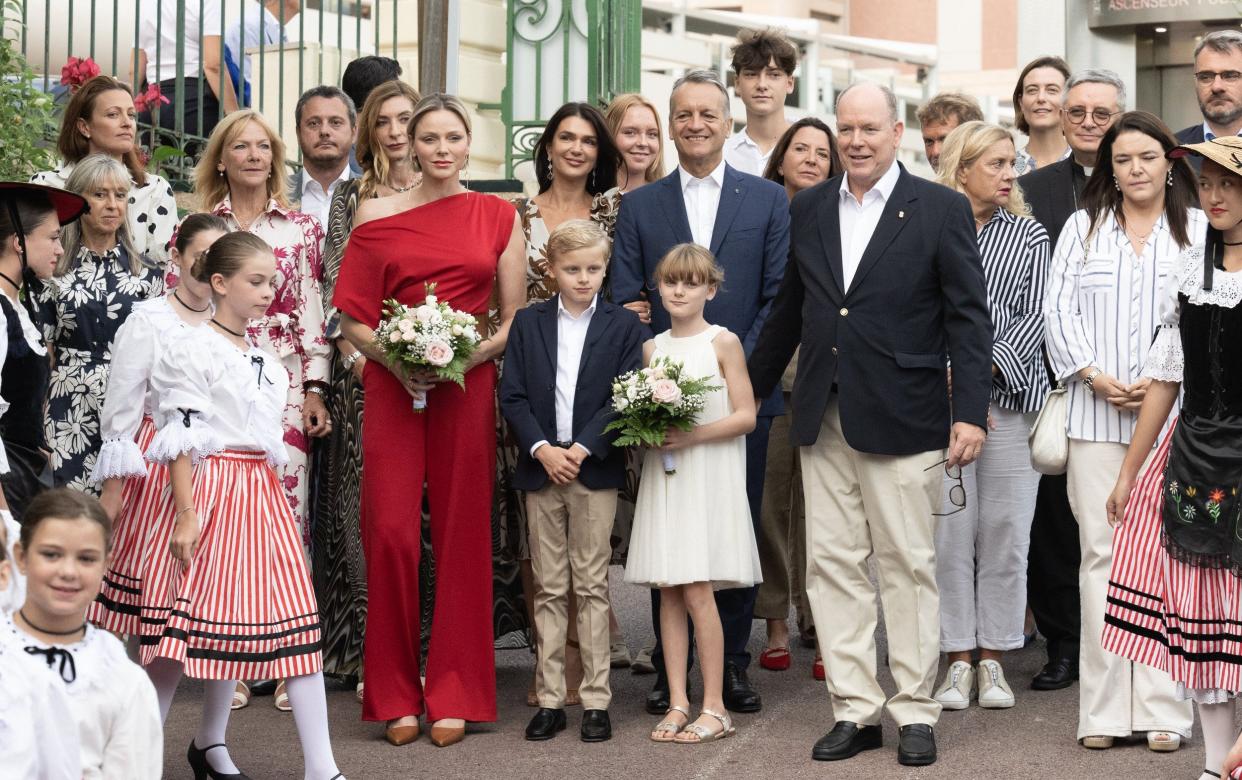 Prince Albert and his family