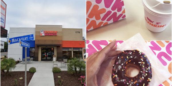 Dunkin Donuts en San Diego tendrá café y donas gratis en agosto 