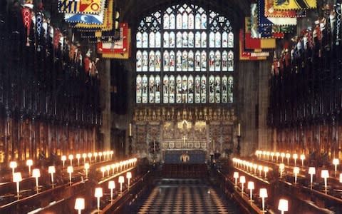 St George's Chapel - Credit: Royal Collection 