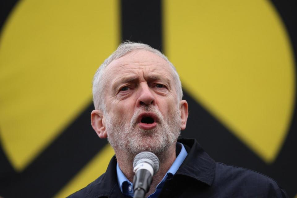 Jeremy Corbyn has said he is determined to tackle anti-semitism in the Labour party (Getty Images)