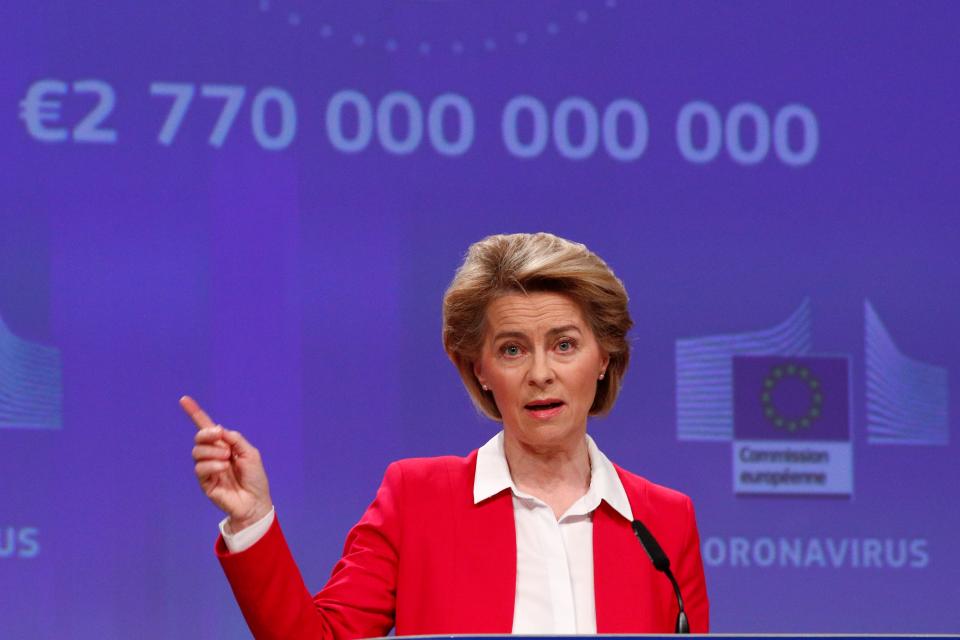 EU-Kommissionspräsidentin Ursula von der Leyen. (Bild: Getty Images)