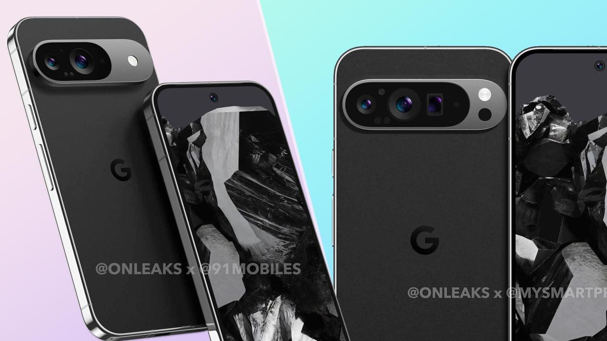  Google Pixel 9 vs. Google Pixel 9 Pro. 