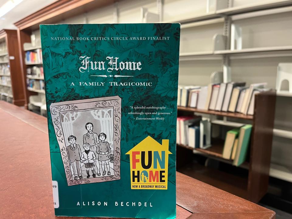 "Fun Home: A Family Tragicomic" is among the books removed from Wilson County Schools library shelves.