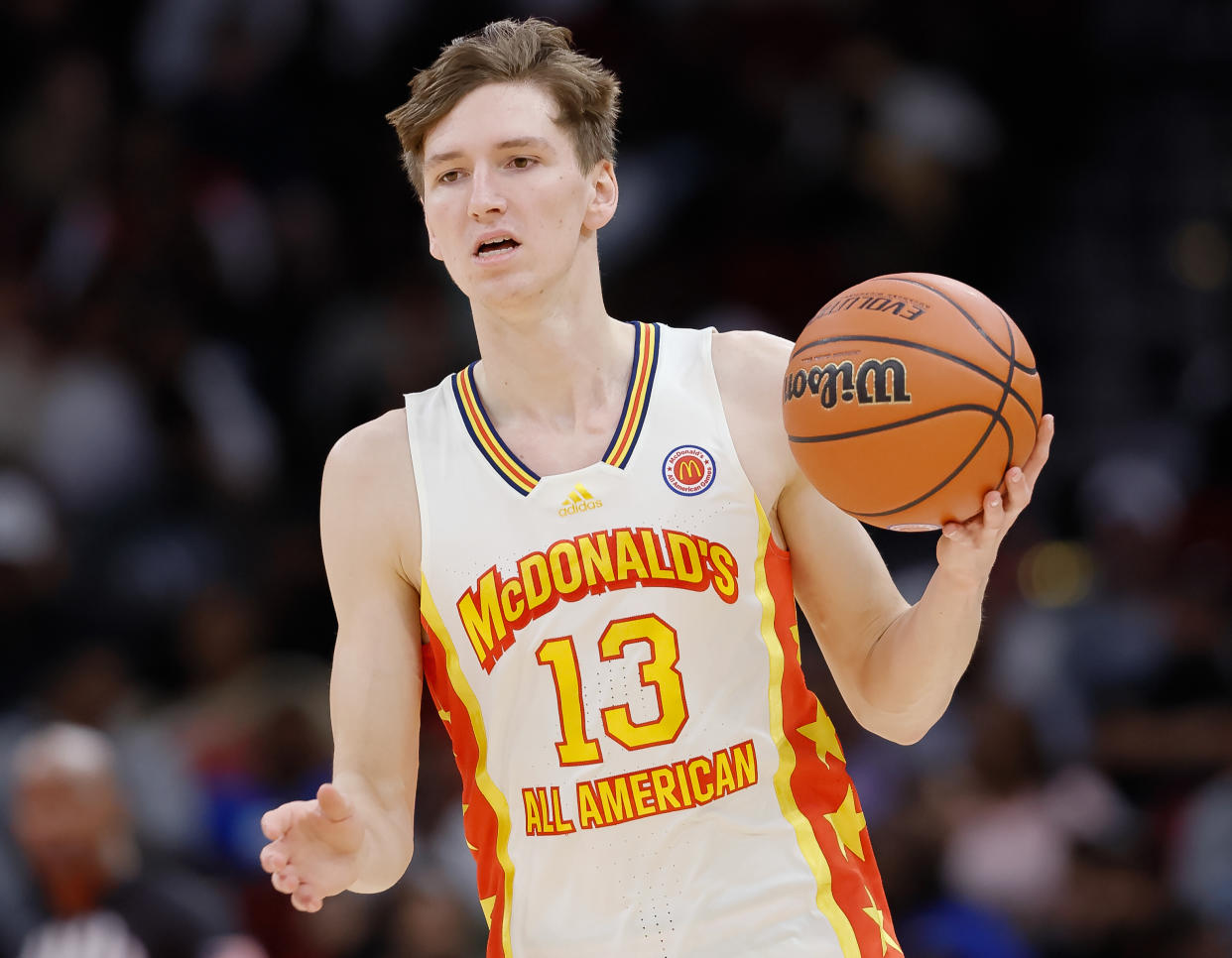 Matas Buzelis chose the G League Ignite over a handful of college programs. (Michael Hickey/Getty Images)