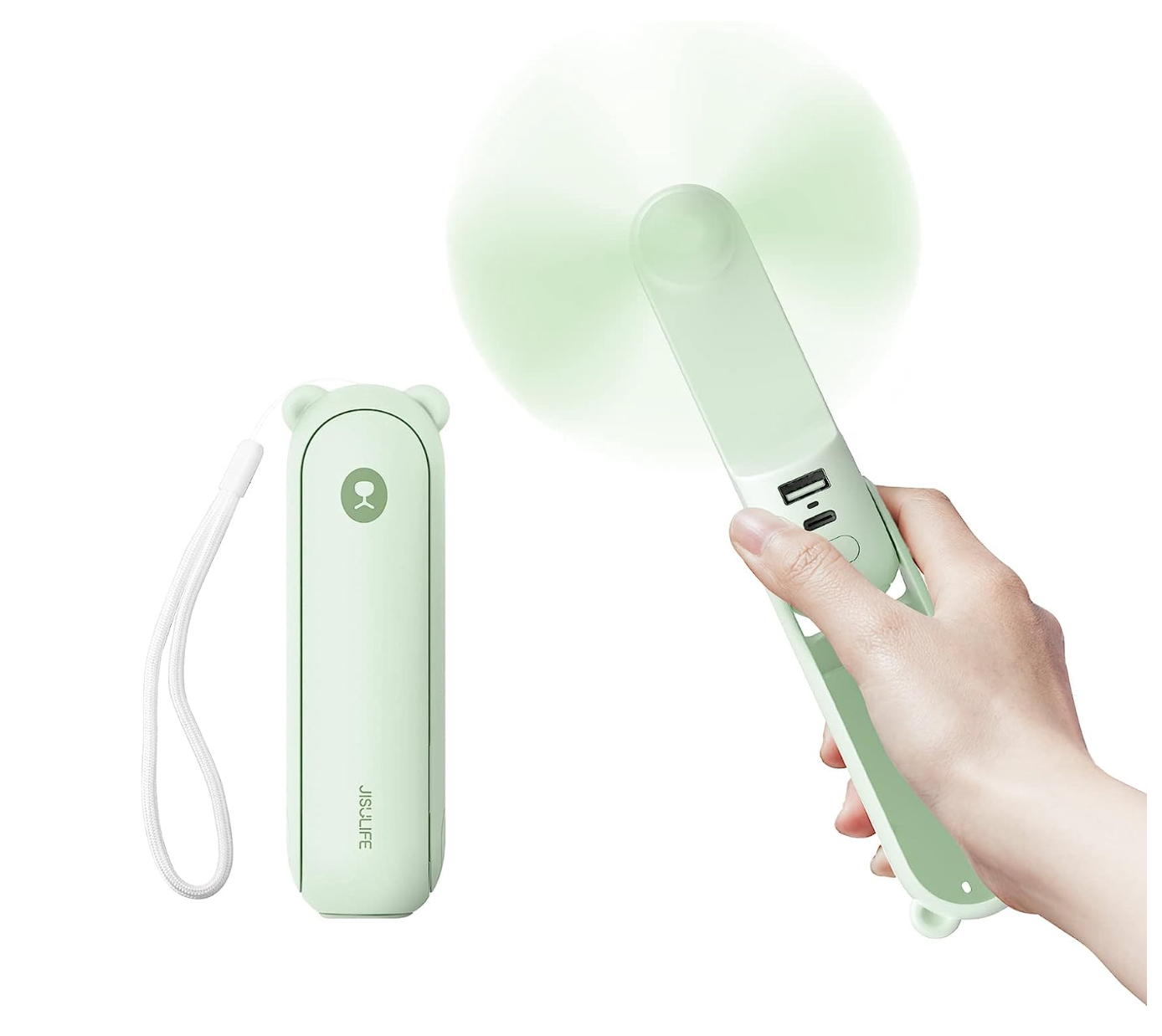 Shop the Jisulife Portable Handheld Fan on sale at Amazon Singapore. (PHOTO: Amazon Singapore)