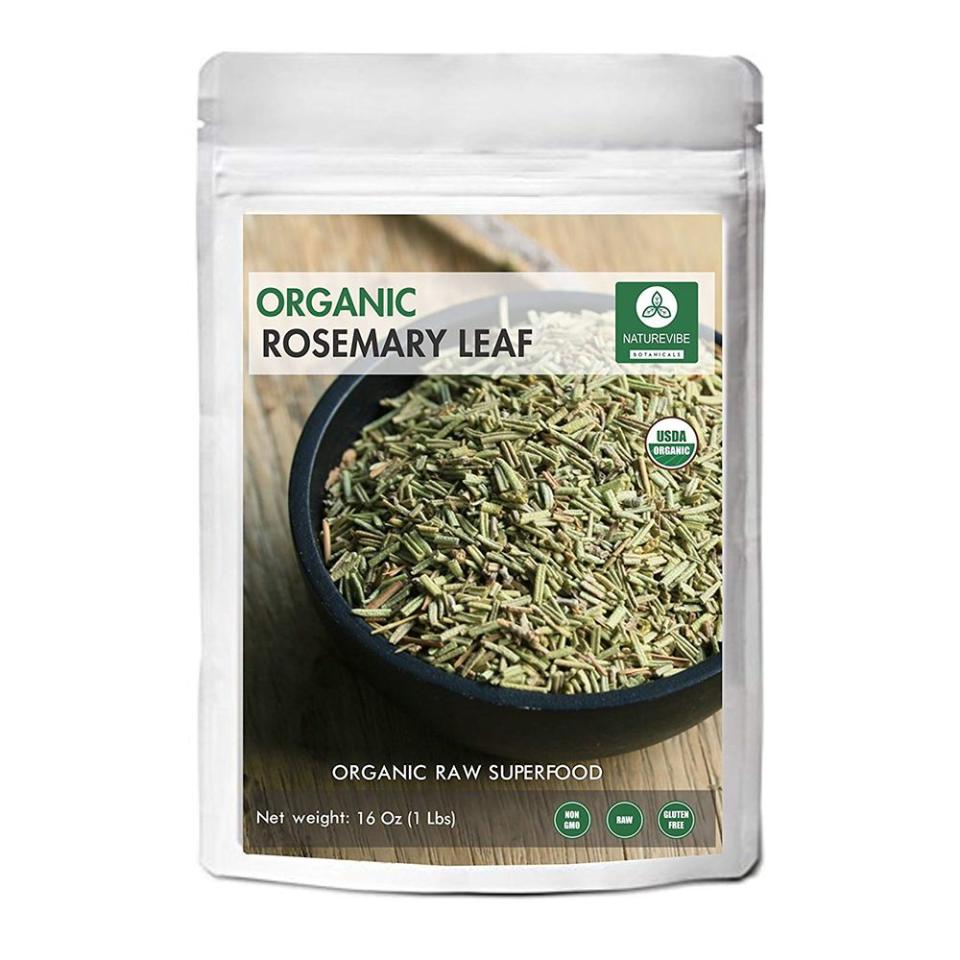7) Naturevibe Botanicals Organic Whole Rosemary Leaf Tea