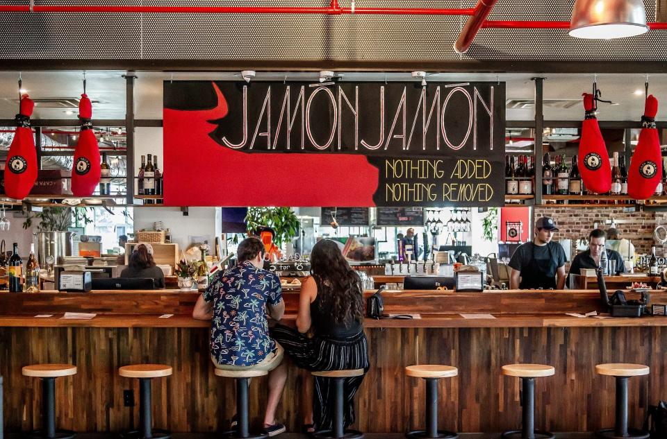 Jamón Jamón is a new tapas bar inside the Delray Beach Market food hall in Delray Beach.