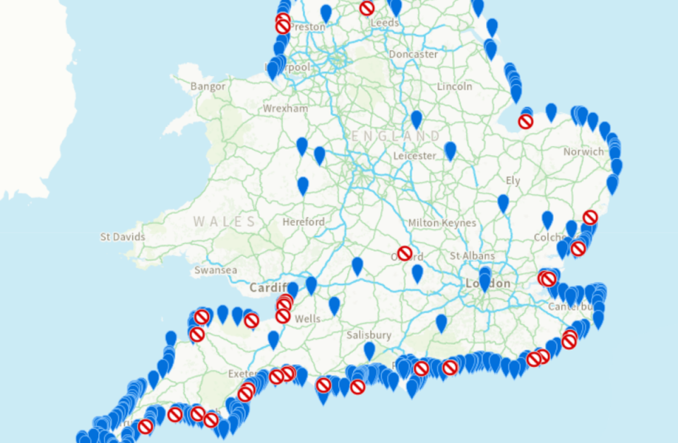 Defra monitored 423 swimming spots in 2023 (Defra)