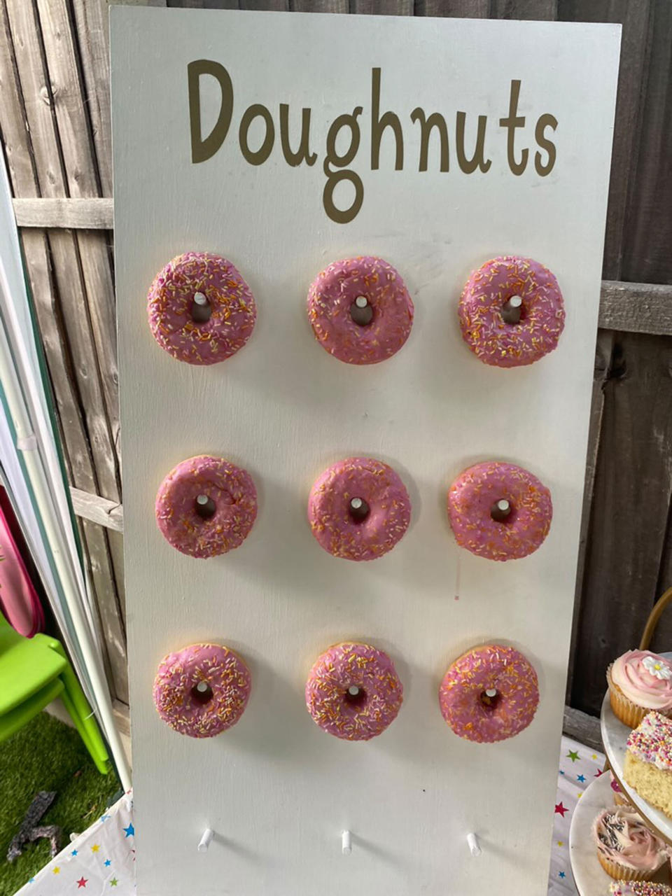 @orourkesandmoreorourkes / CATERS NEWS (PICTURED Doughnuts on a board for their children) A thrifty family of 13 have revealed how they cope with the current cost of living crisis, whilst feeding and entertaining their 11 children during the summer holidays. Mum Joanne O'Rourke, 29 and husband Tommy, 41, from North London, know all the savvy tips and tricks, meaning they enjoy their summer holidays without worrying about money, making fun-filled memories along the way. Even when planning meals a week in advance, the food shop still puts them back over Â£700 a month, feeding themselves along with children Mitchell, 19, Lauren, 17, Joe, 15, Riley, 13, Regan, 12, Tommy, 12, Ashley-Dean, 10, Freddie, eight, Danny, six, Neave, four, and Brodie, two. Dad Tommy, a forklift driver, and Mum Joanne, a baby massage therapist, share their varied recipe ideas and cost-saving activities online to help other families who may be struggling. SEE CATERS COPY