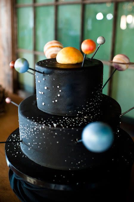 <p>Is this astronomy- themed cake making anyone else wish they had payed better attention in science, or is it just us? <i><a href="https://uk.pinterest.com/pin/70931762853677491/" rel="nofollow noopener" target="_blank" data-ylk="slk:[Photo: Pinterest];elm:context_link;itc:0;sec:content-canvas" class="link "> [Photo: Pinterest]</a></i></p>