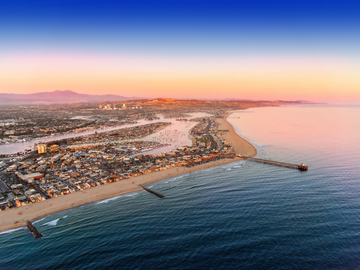 There are miles of sand to explore in Newport Beach  (Getty / iStock)