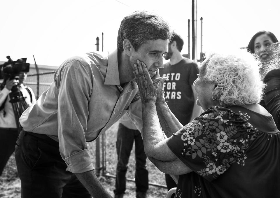 Scenes from the Texas Senate race