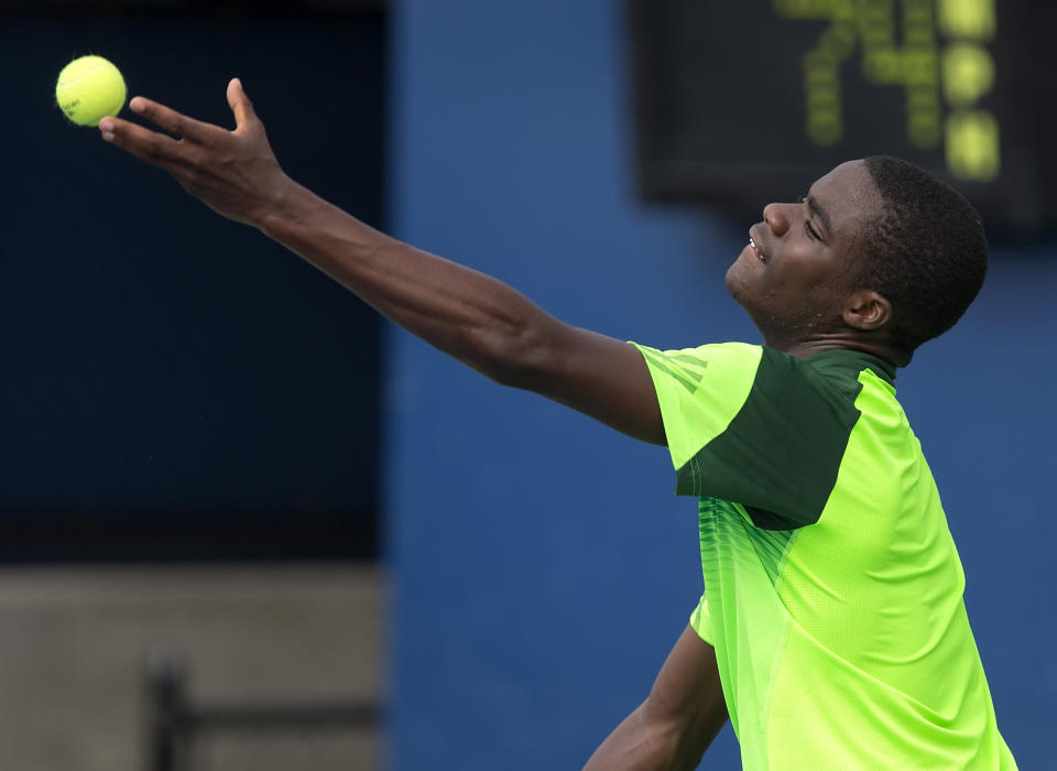 Francis Tiafoe is still alive in the juniors boys' singles. (Susan Mullane-USA TODAY Sports)