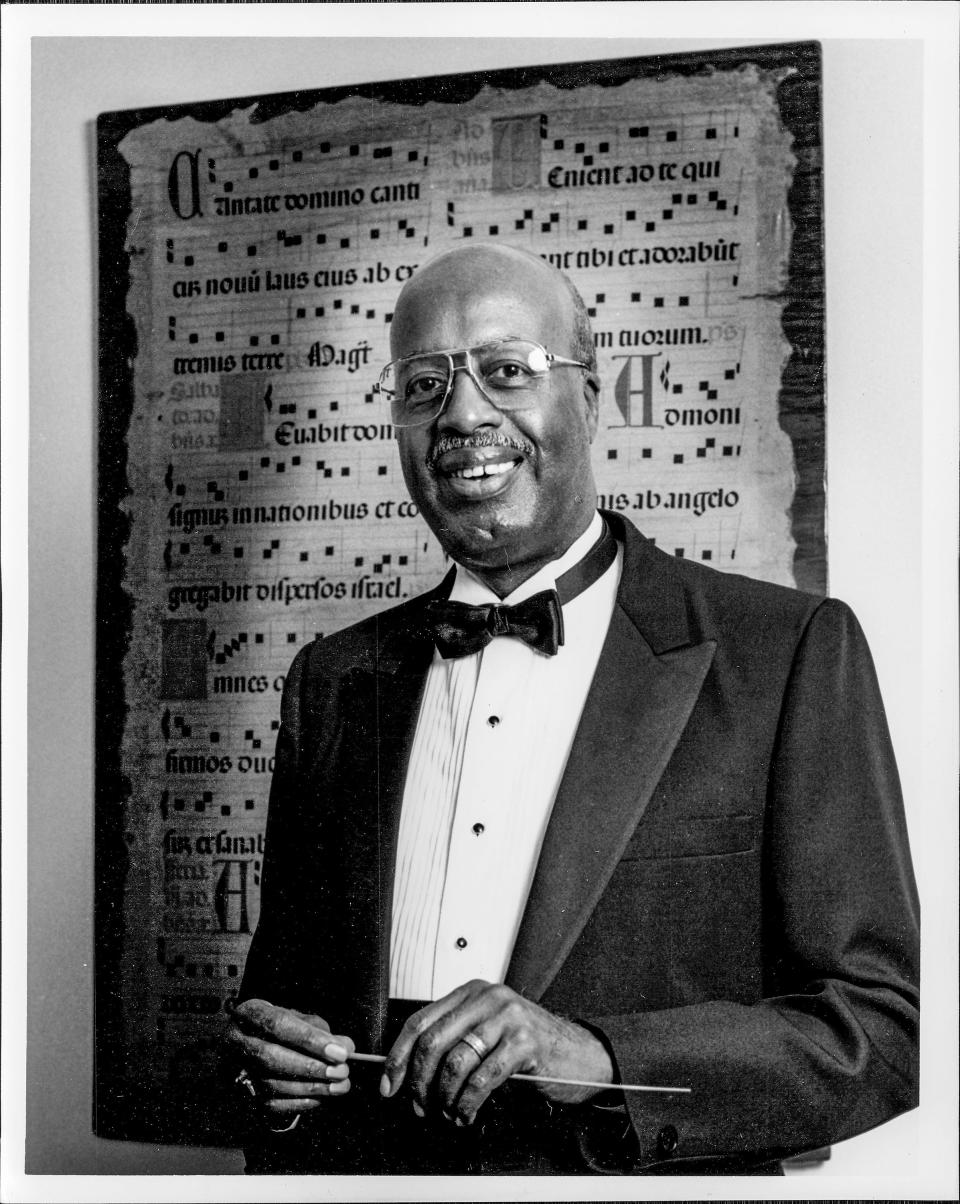 A lifelong Detroit resident, the late Dr. Brazeal Dennard trained generations of music students as a teacher and administrator for Detroit Public Schools, and as a part-time instructor at Wayne State University. Another lasting reminder of his contributions to Detroit is the Brazeal Dennard Chorale, which is celebrating its 50th anniversary with two Detroit performances in June. 