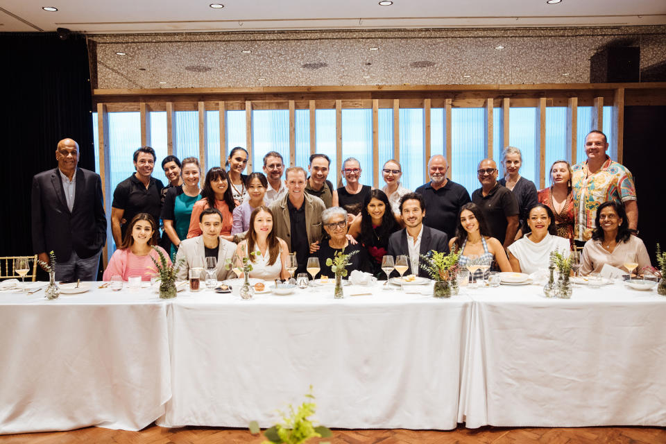 Deepak Chopra with some of the organising commitee of The Conscious Festival. (PHOTO: Green Is The New Black)