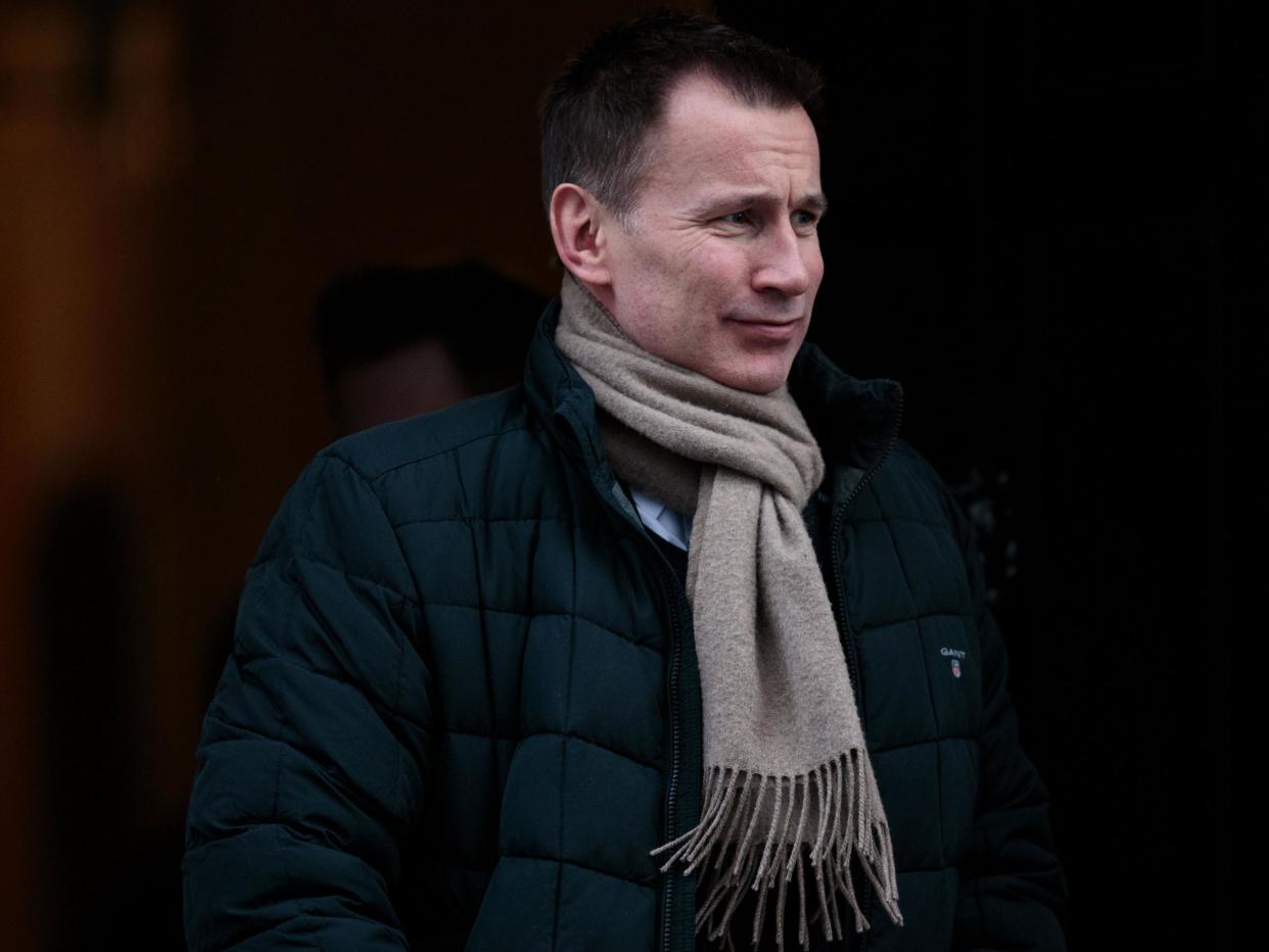 Jeremy Hunt apologised after it was discovered he failed to notify Companies House of his 50 per cent interest in a firm that bought luxury flats: Getty