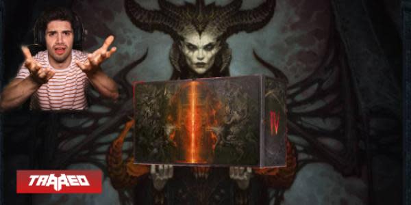 Caja de coleccionista de Diablo IV de casi $100 dólares incluyen muchos accesorios menos el videojuego 