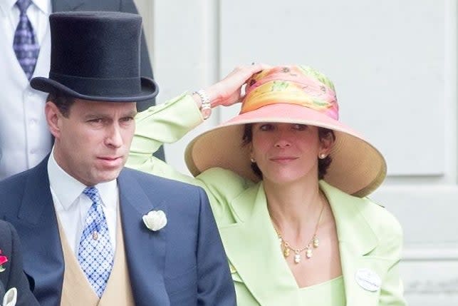 Prince Andrew and Ghislaine Maxwell (REX)
