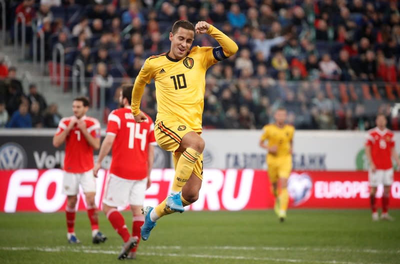 Euro 2020 Qualifier - Group I - Russia v Belgium