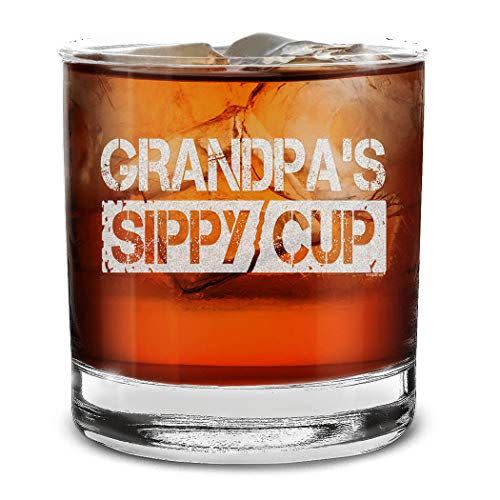 43) Grandpa's Sippy Cup Whiskey Glass