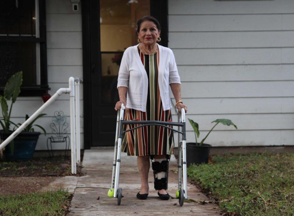 Austin bombing survivor Esperanza Herrera. / Credit: CBS News