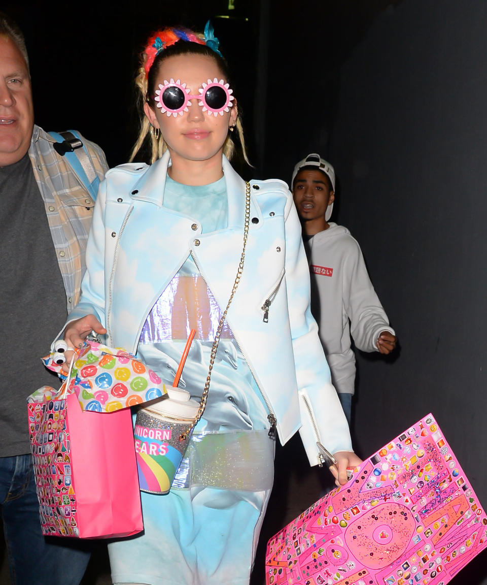 Miley Cyrus' most outrageous outfits of the week