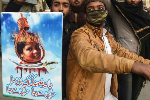 Hardline Islamists have held massive violent protests calling for Asia Bibi to be executed