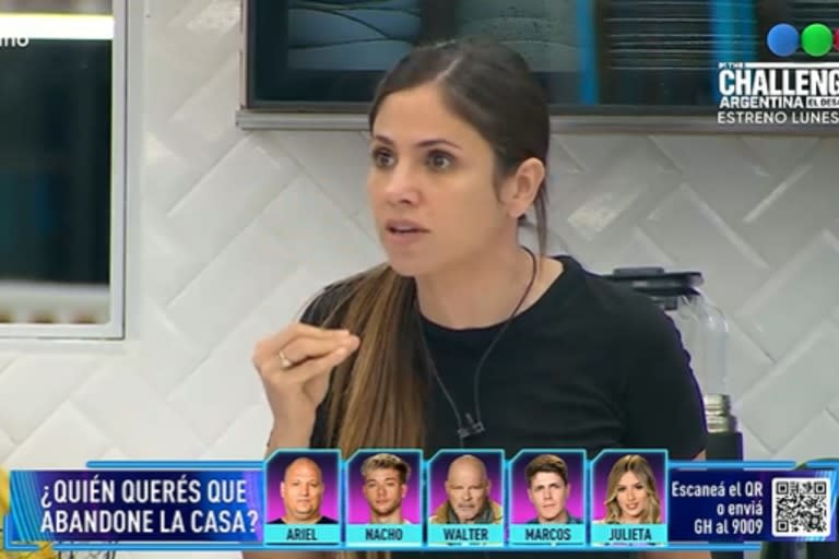 Romina no se quedó callada y acusó a Alfa de querer ensuciarla y de meterse en todos los asuntos de la casa (Foto: Captura de video)