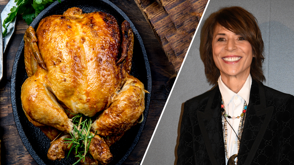 For Dominique Crenn, there's nothing like a home-roasted chicken. (Photos: Getty)