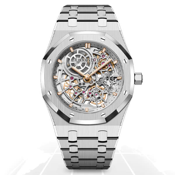 Audemars Piguet Openworked '50th Anniversary' 16204ST in stainless steel