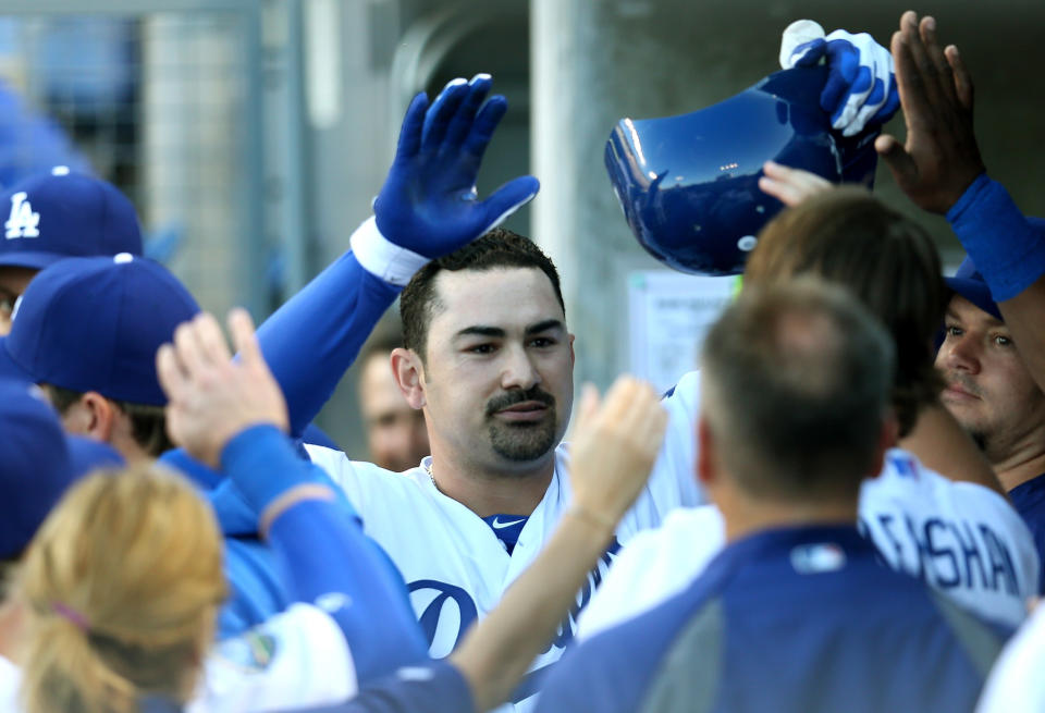 Miami Marlins v Los Angeles Dodgers