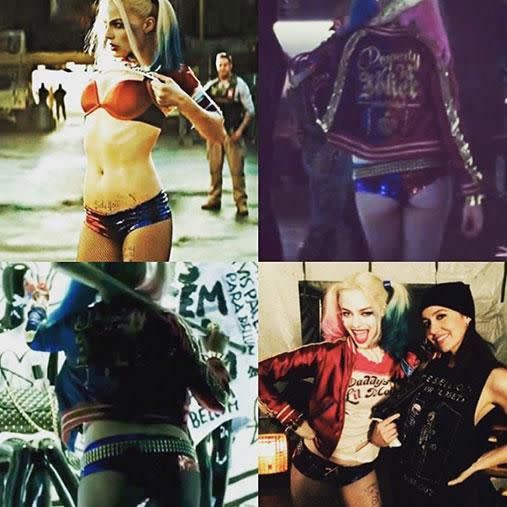 With Margot in hotpants for most of Suicide Squad, Andie made sure to train the actress's lower body. Photo: andie_day