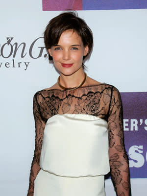 Top Color Tips for Shorter Hair: Katie Holmes