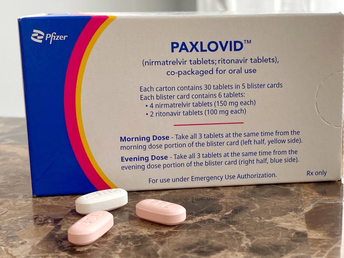 New Brunswick has 6,226 Paxlovid treatment courses in stock. So far, just 1,074 prescriptions have been given out. (Cory Herperger/Radio-Canada - image credit)